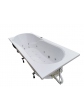 Whirlpool massage tub rectangular ExclusiveLine IVEA 150x75 cm - 2